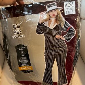 Womens Mob Wife Costume